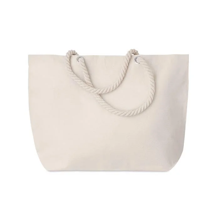 More Than Gifts Плажна чанта Menorca, памучна, 55 х 15 х 39 cm, бежова