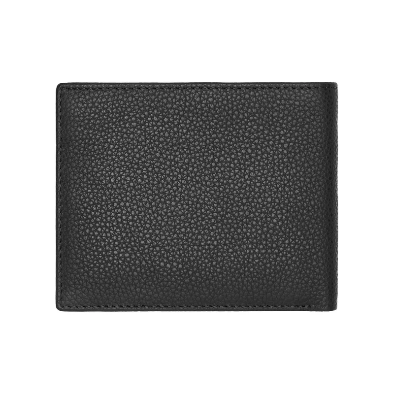 Hugo Boss Портфейл Classic Grained, с капак, черен