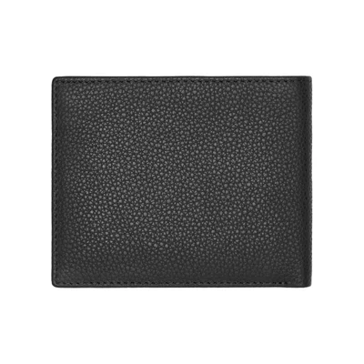 Hugo Boss Портфейл Classic Grained, с капак, черен