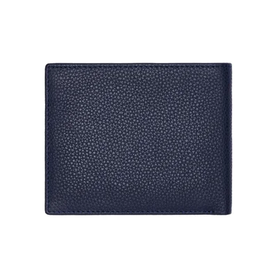 Hugo Boss Портфейл Classic Grained, с отделение за монети, тъмносин
