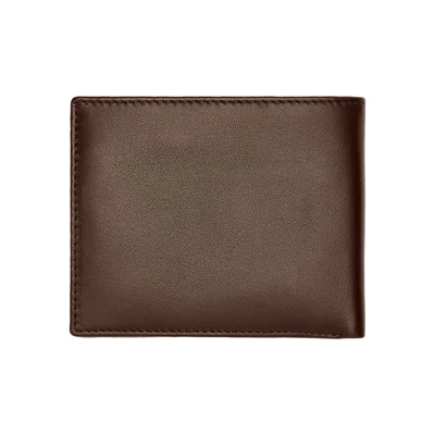 Hugo Boss Портфейл Classic Smooth, с отделение за монети, кафяв