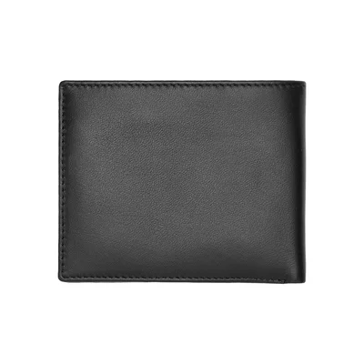 Hugo Boss Портфейл Classic Smooth, с отделение за монети, черен