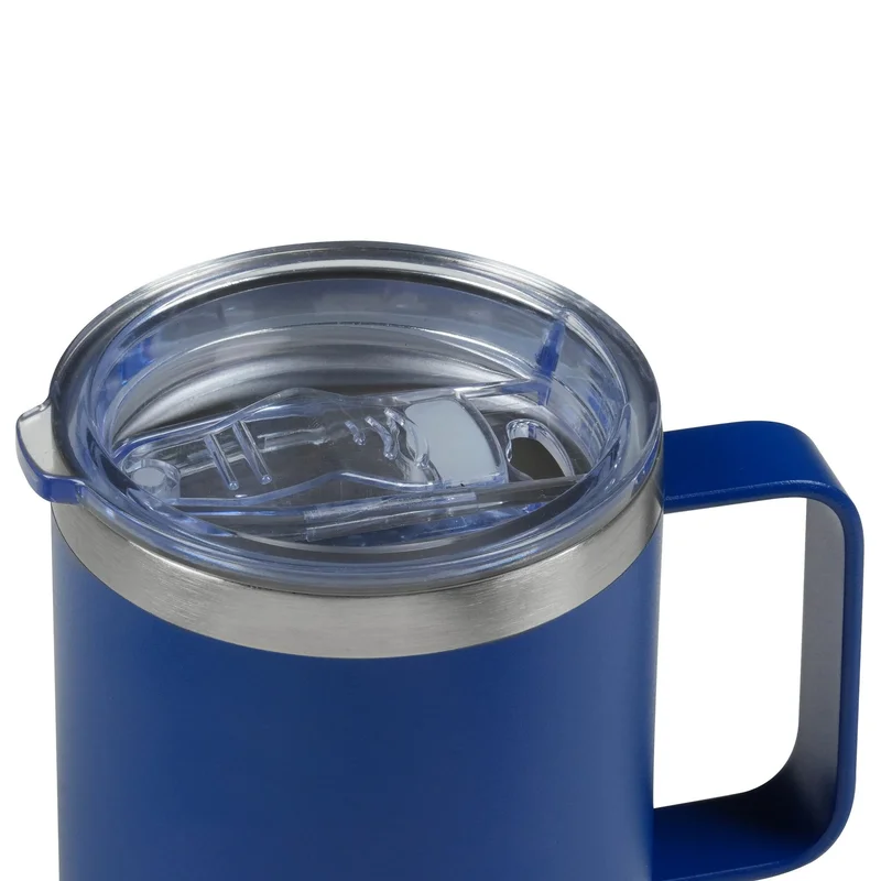 Office 1 Термочаша Heat, метална, 350 ml, синя