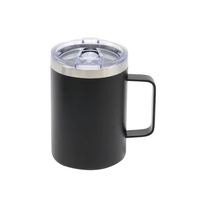Office 1 Термочаша Heat, метална, 350 ml, черна
