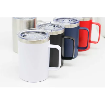 Office 1 Термочаша Heat, метална, 350 ml, черна