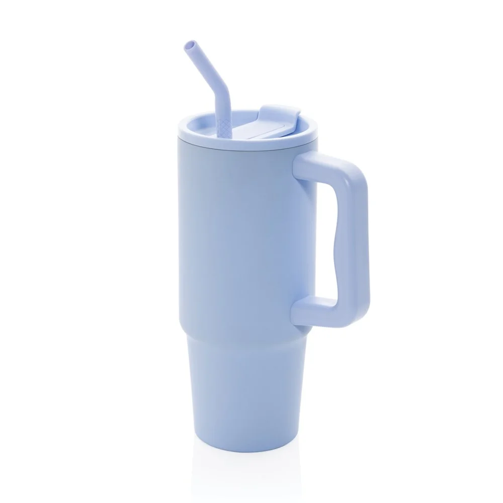 Термочаша Embrace, метална, с капак, 900 ml, светлосиня
