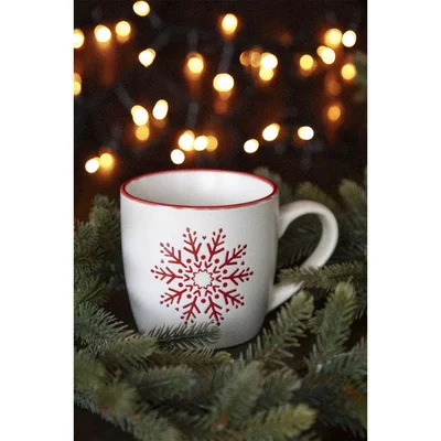 More Than Gifts Чаша на снежинки Snoflinga, керамична, 320 ml