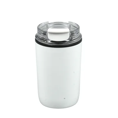 Термочаша Jansen, неръждаема стомана, двустенна, 300 ml, бяла