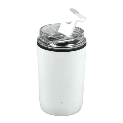 Термочаша Jansen, неръждаема стомана, двустенна, 300 ml, бяла