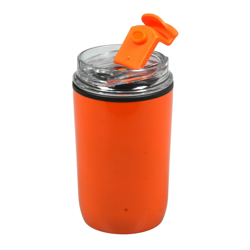 Термочаша Jansen, неръждаема стомана, двустенна, 300 ml, оранжева