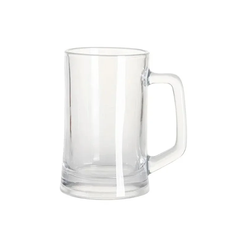 BESTSUB Халба за бира, стъклена, прозрачна, 360 ml