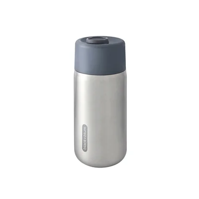 Термочаша Black+Blum, заключваща се, 340 ml, сива