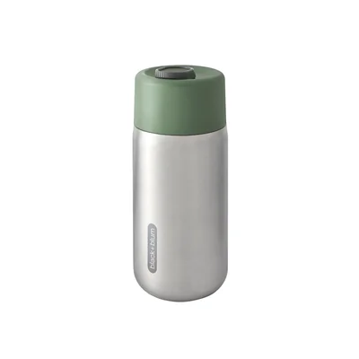 Термочаша Black+Blum, заключваща се, 340 ml, тъмнозелена