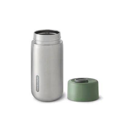 Термочаша Black+Blum, заключваща се, 340 ml, тъмнозелена
