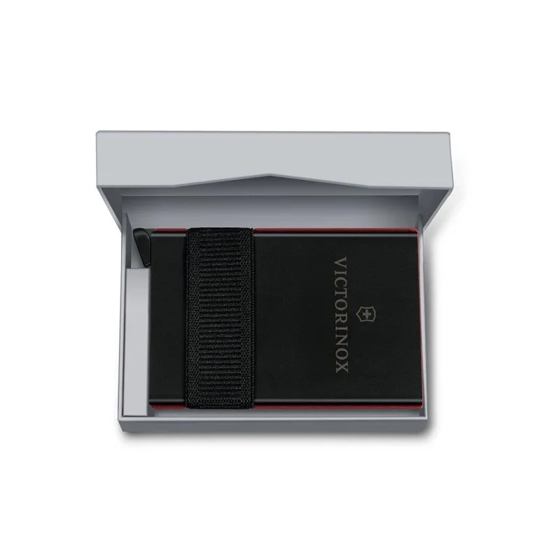 Victorinox Портфейл за карти Smart Card Iconic, червен