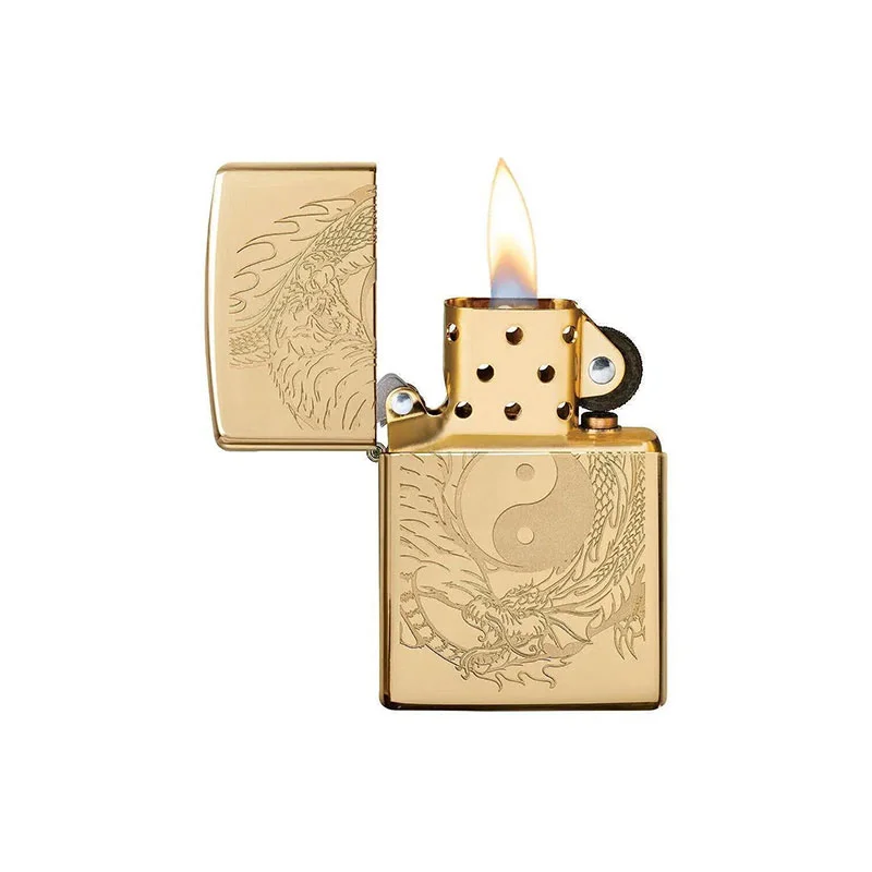 Zippo Запалка Tiger and Dragon Design