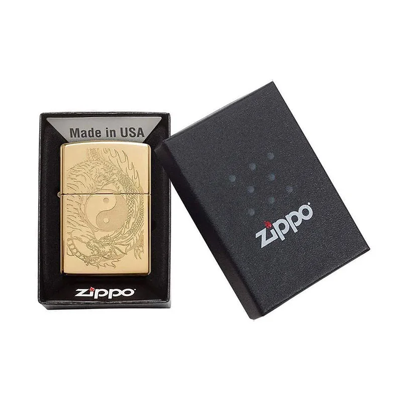 Zippo Запалка Tiger and Dragon Design