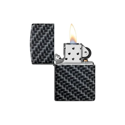 Zippo Запалка Carbon Fiber Design