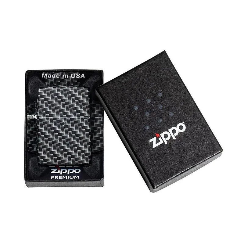Zippo Запалка Carbon Fiber Design