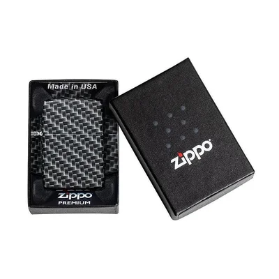 Zippo Запалка Carbon Fiber Design