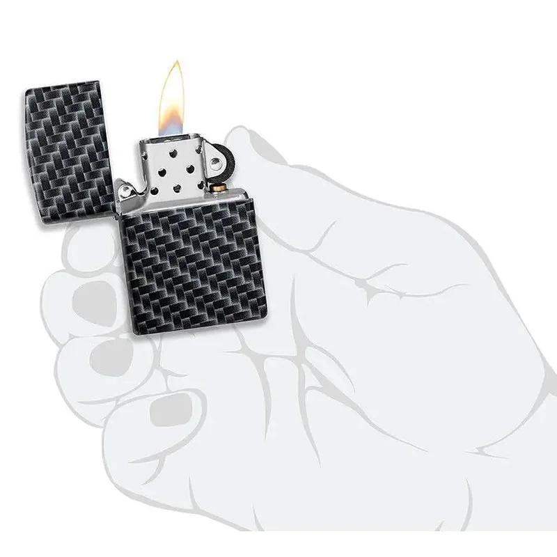 Zippo Запалка Carbon Fiber Design