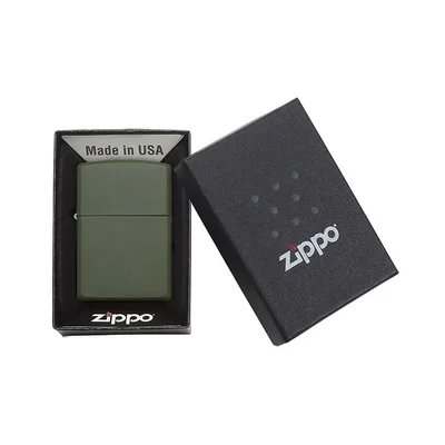 Zippo Запалка 221 - Green Matte