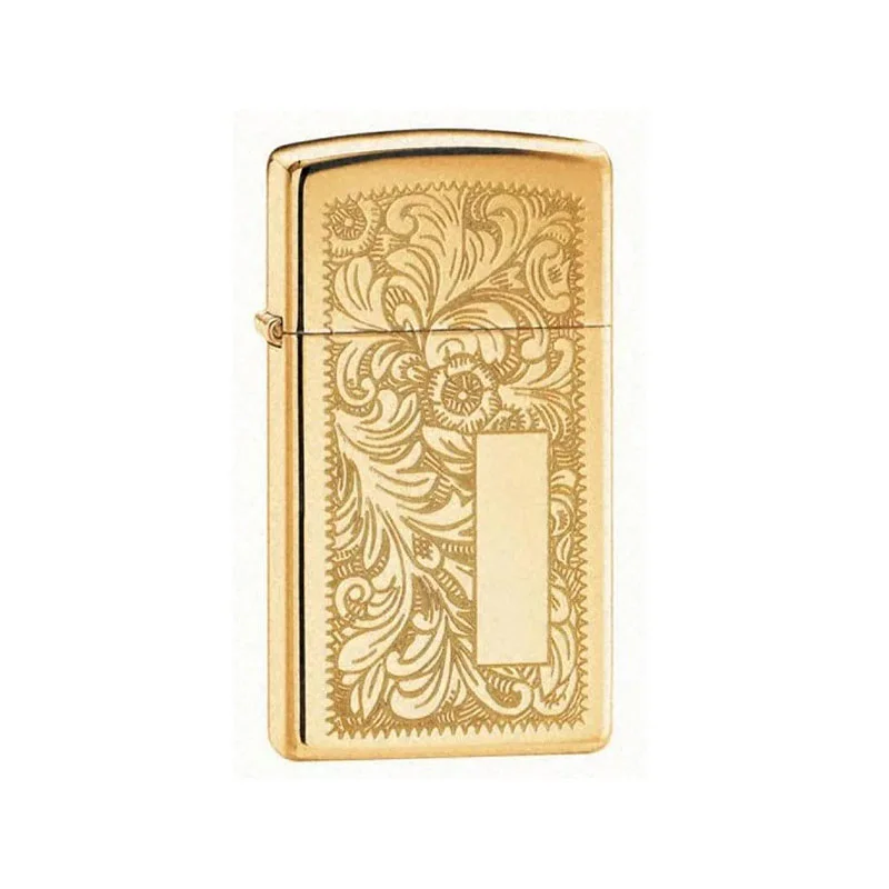 Zippo Запалка 1652B - Slim Brass Venetian
