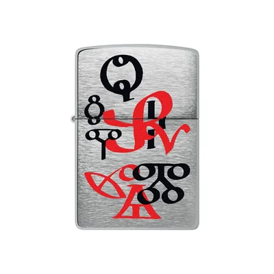 Zippo Запалка 200-115879 - Глаголица