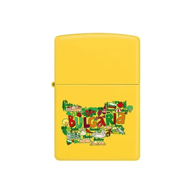Zippo Запалка 46019-115823 - България, жълта