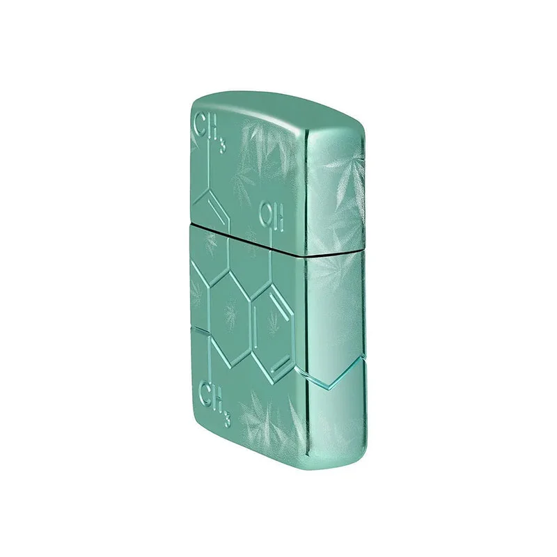Zippo Запалка 46313 - Cannabis THC Design