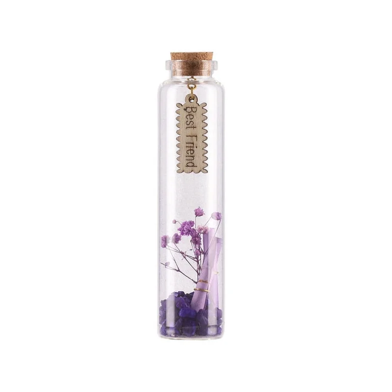 Шишенце с цвете Takk Elixir, стъклено, асорти