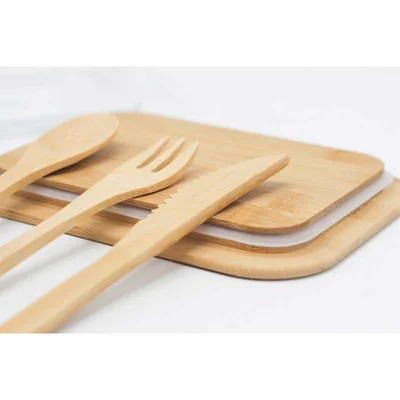 Office 1 Кутия за храна Nature, стъклена, с включени прибори, 17.2 х 12.5 х 6 cm, 700 ml
