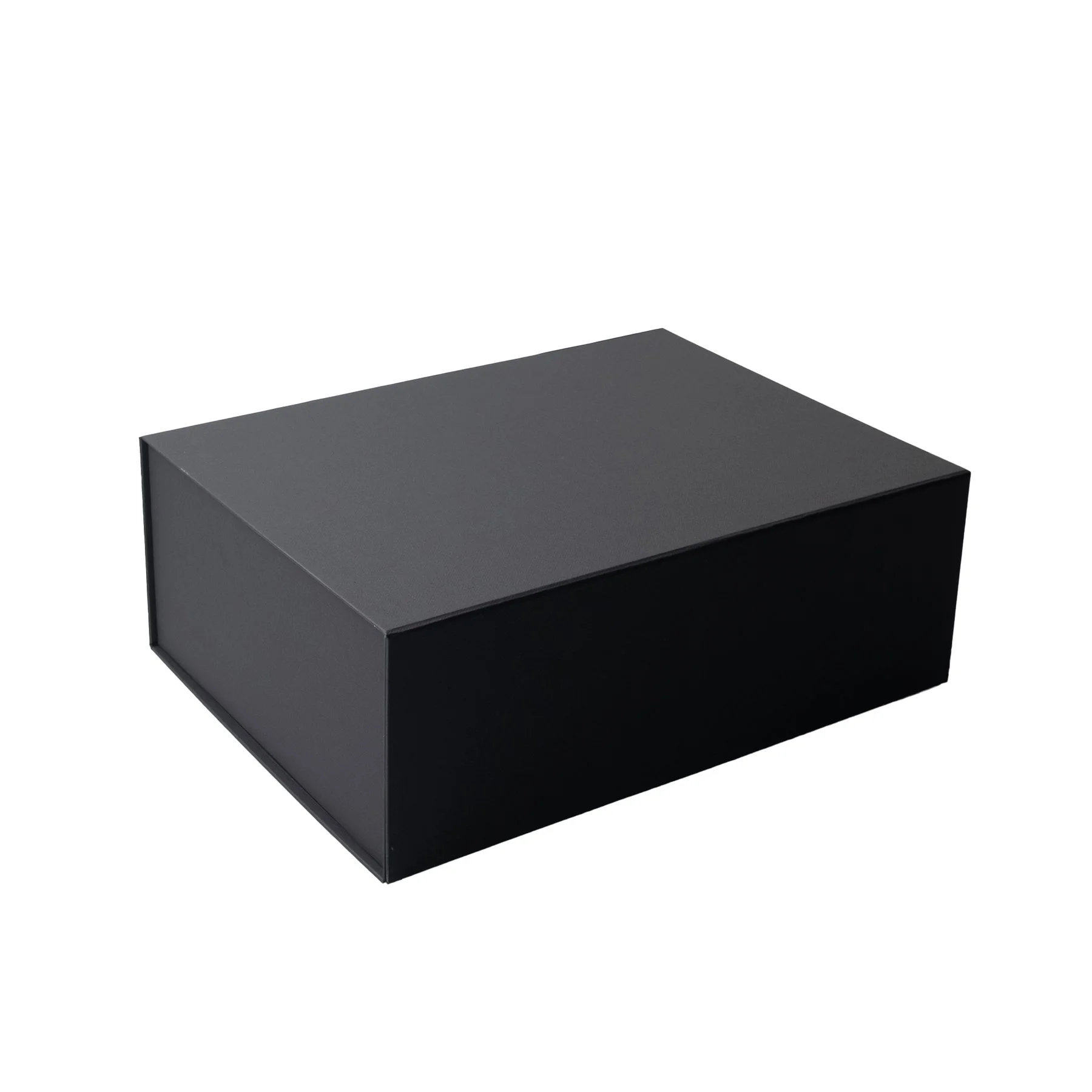 Office 1 Кутия Natural, с магнитно затваряне, сгъваема, 20 х 18 х 8 cm, черна