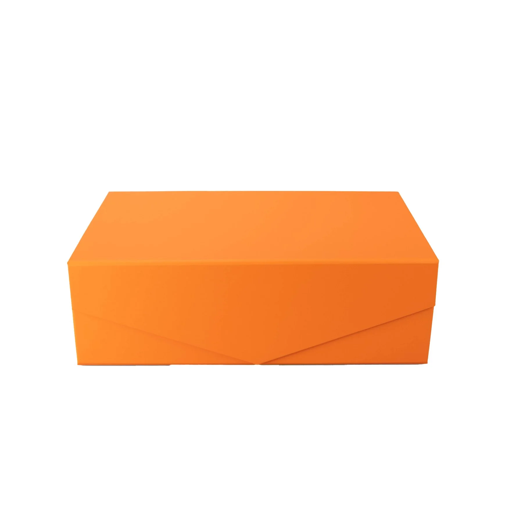 Office 1 Кутия Matt, с магнитно затваряне, сгъваема, 23 х 15 х 10 cm, оранжева