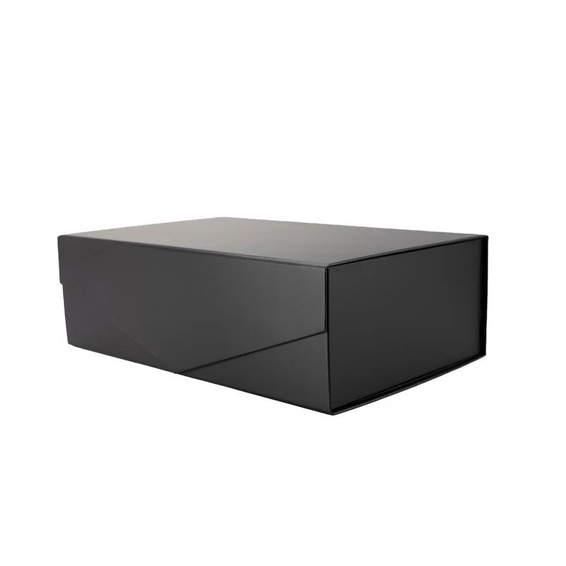 Office 1 Кутия Matt, с магнитно затваряне, сгъваема, 31 х 20 х 10 cm, черна