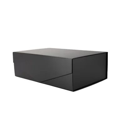 Office 1 Кутия Matt, с магнитно затваряне, сгъваема, 31 х 20 х 10 cm, черна