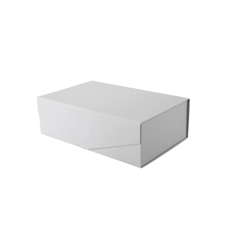 Office 1 Кутия Matt, с магнитно затваряне, сгъваема, 31 х 20 х 10 cm, сива