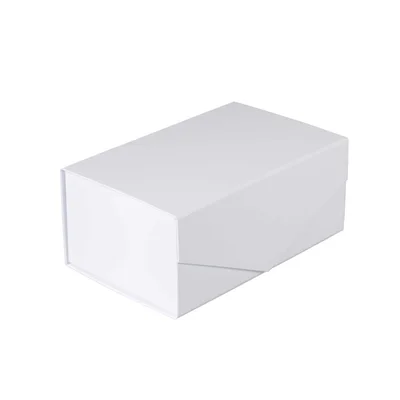 Office 1 Кутия Matt, с магнитно затваряне, сгъваема, 31 х 20 х 10 cm, бяла