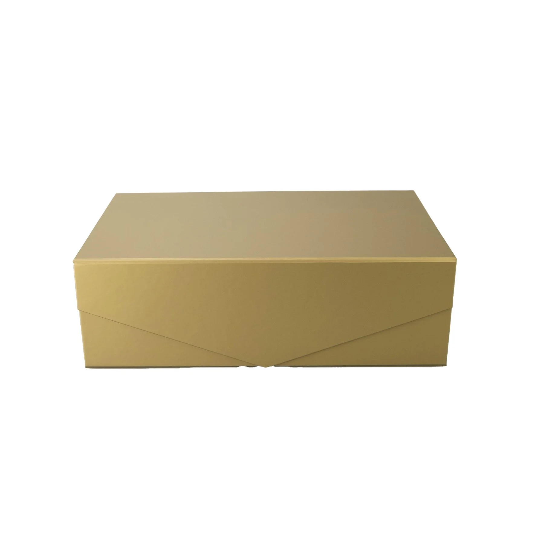 Office 1 Кутия Matt, с магнитно затваряне, сгъваема, 35 х 23 х 10 cm, златиста