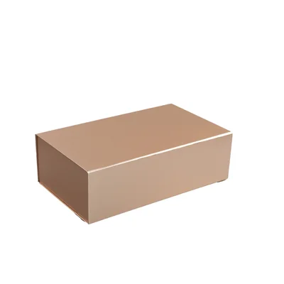 Office 1 Кутия Colorful, с магнитно затваряне, сгъваема, 35 х 20.5 х 11.3 cm, пепел от рози