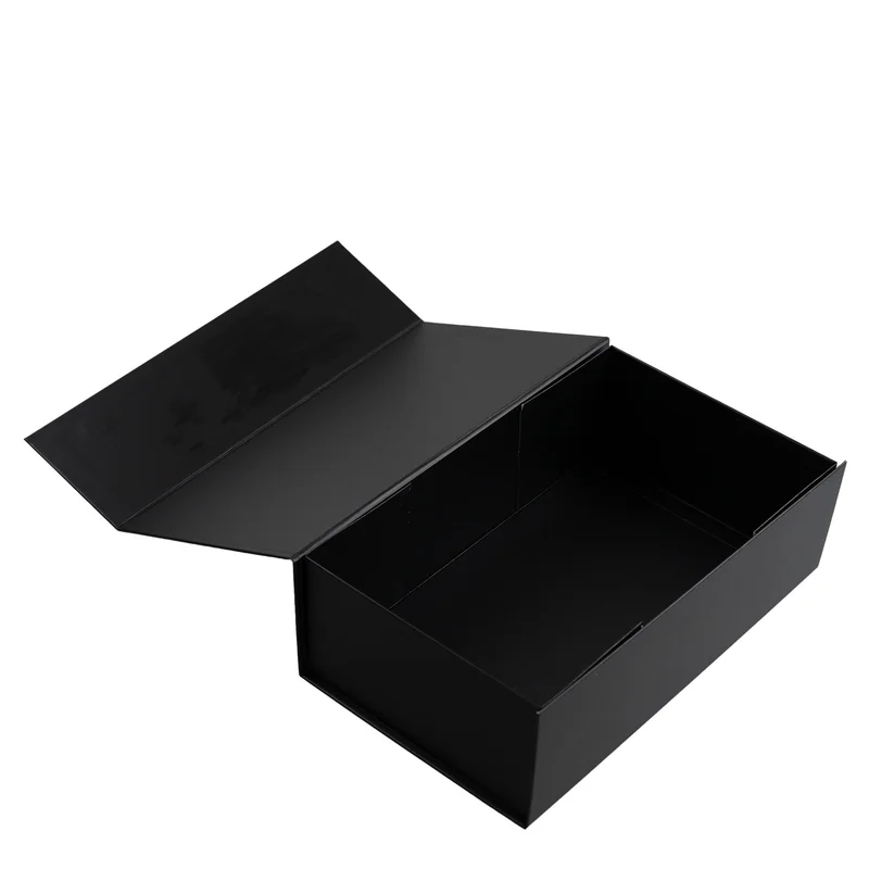 Office 1 Кутия Colorful, с магнитно затваряне, сгъваема, 35 х 20.5 х 11.3 cm, черна