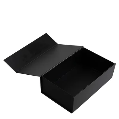 Office 1 Кутия Colorful, с магнитно затваряне, сгъваема, 35 х 20.5 х 11.3 cm, черна
