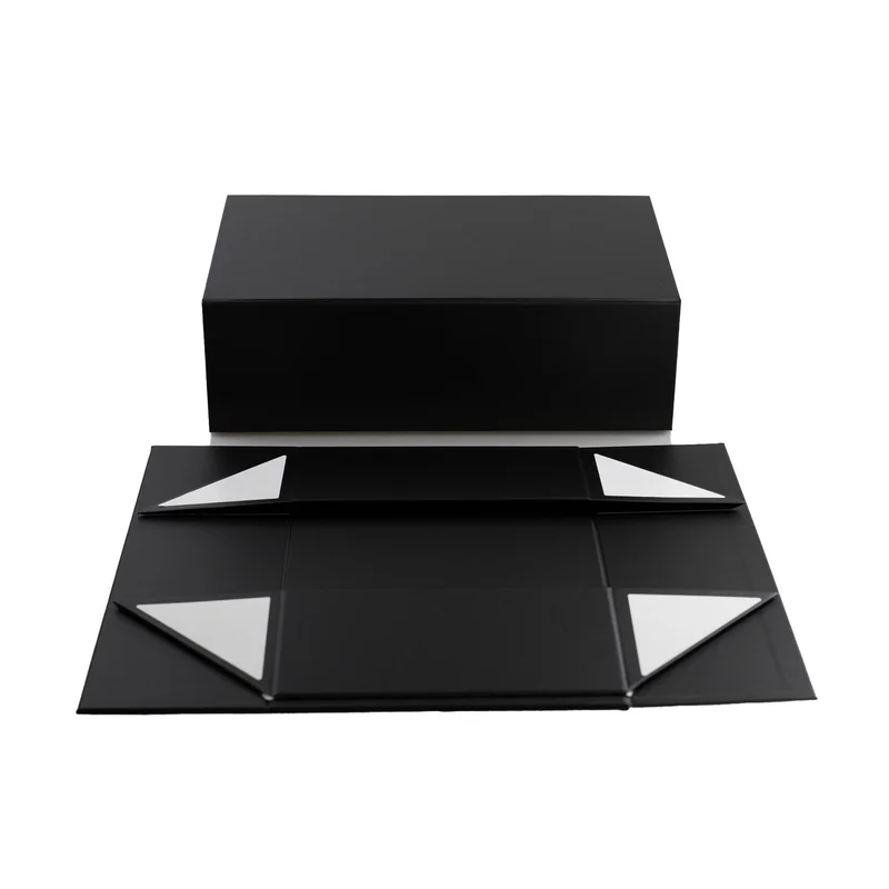 Office 1 Кутия Colorful, с магнитно затваряне, сгъваема, 35 х 20.5 х 11.3 cm, черна