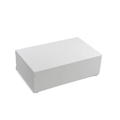Office 1 Кутия Colorful, с магнитно затваряне, сгъваема, 35 х 20.5 х 11.3 cm, бяла