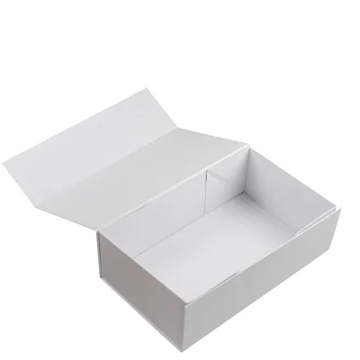 Office 1 Кутия Colorful, с магнитно затваряне, сгъваема, 35 х 20.5 х 11.3 cm, бяла