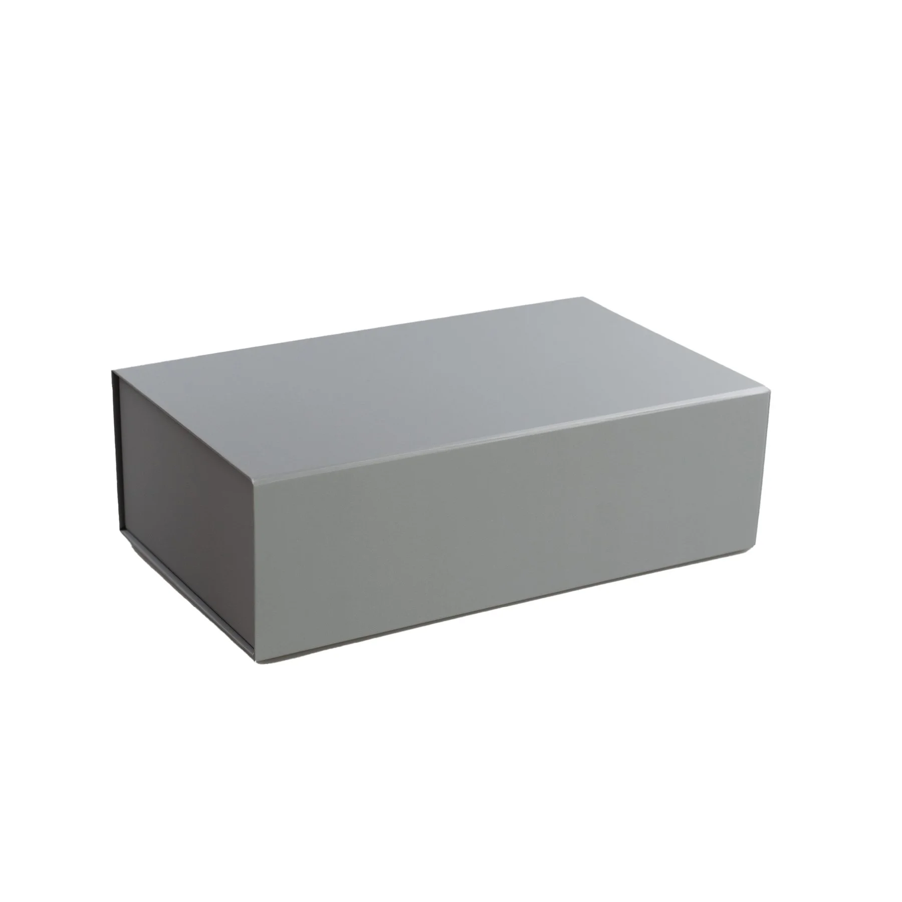 Office 1 Кутия Colorful, с магнитно затваряне, сгъваема, 35 х 20.5 х 11.3 cm, сива
