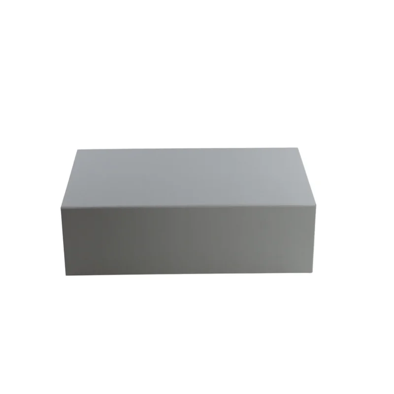 Office 1 Кутия Colorful, с магнитно затваряне, сгъваема, 35 х 20.5 х 11.3 cm, сива