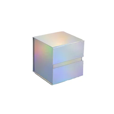 Office 1 Кутия Shiny, с магнитно затваряне, сгъваема, 11 х 11 х 11 cm