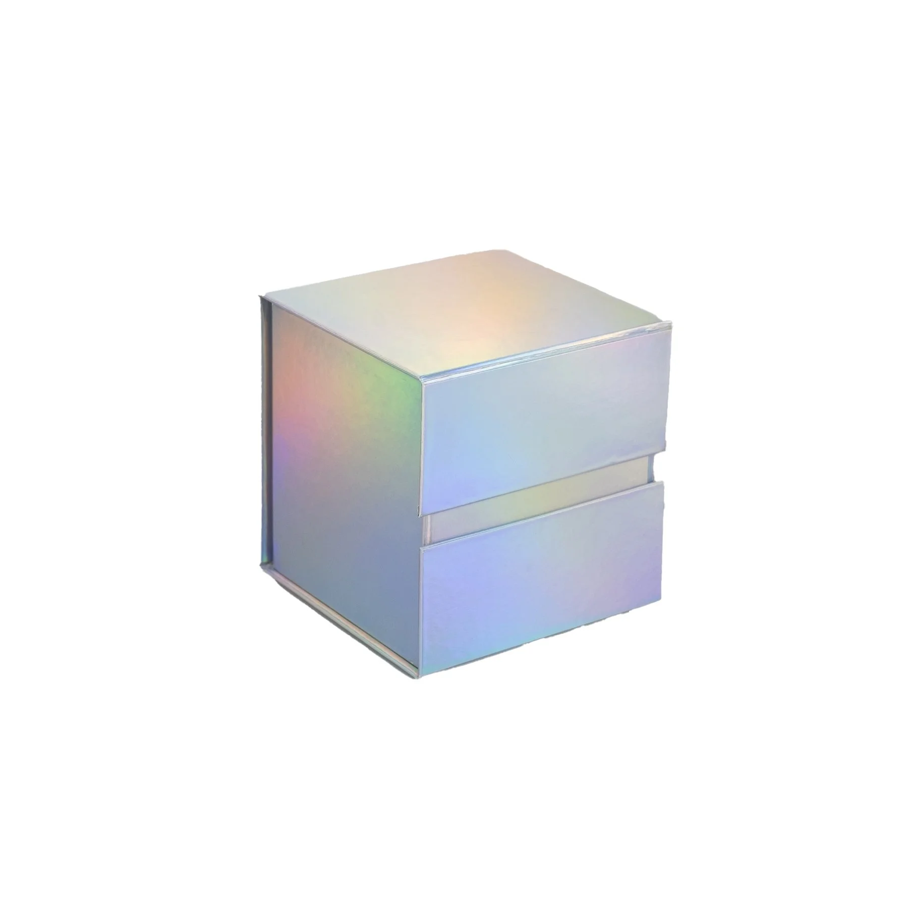 Office 1 Кутия Shiny, с магнитно затваряне, сгъваема, 21 х 21 х 21 cm