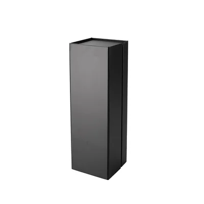Office 1 Кутия Wine, с магнитно затваряне, сгъваема, 33 х 11 х 10.8 cm, дънно лепена, черна